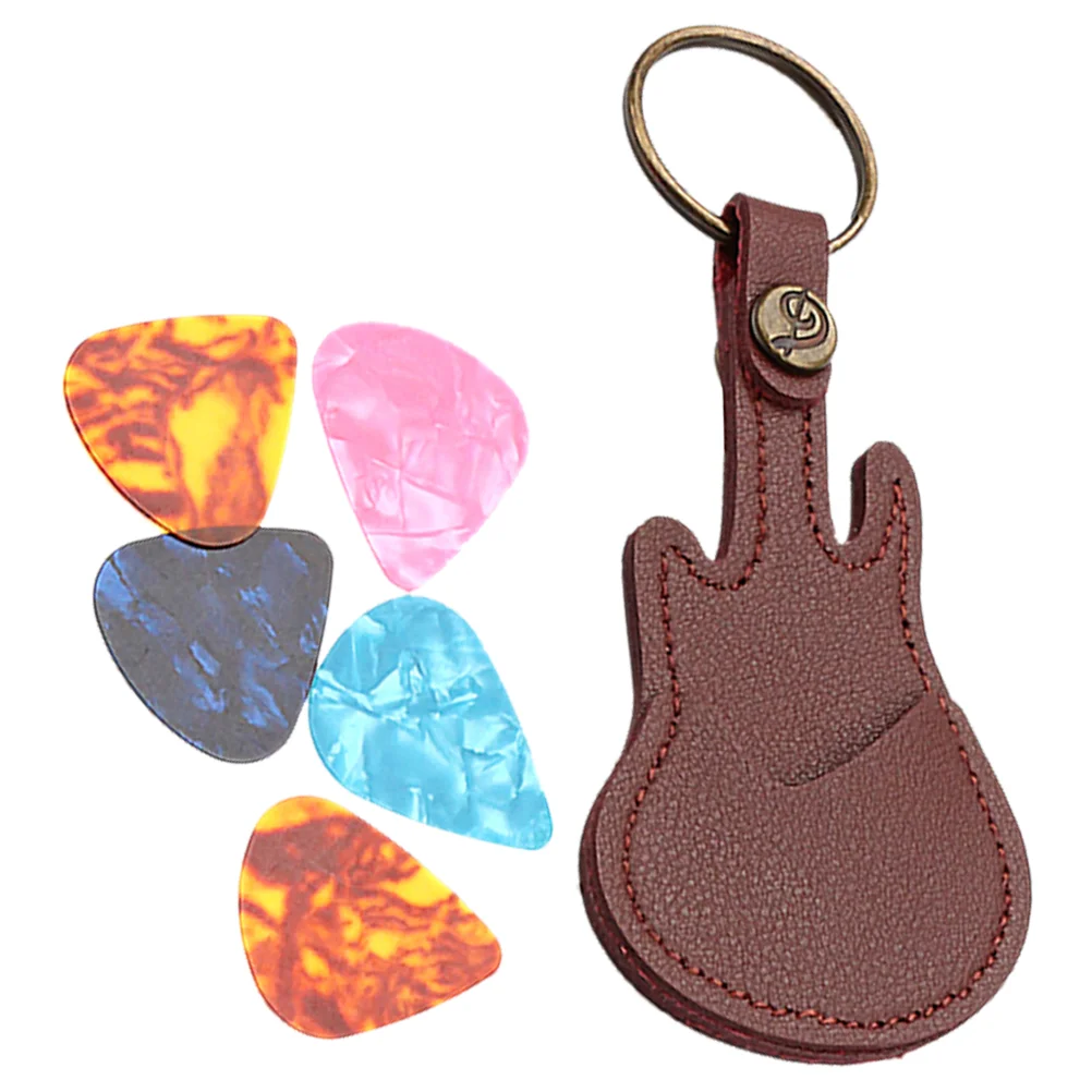 

1 Set Guitar Pick Case Keychain Holder Guitar Pick Organizer Pick Carrying Case