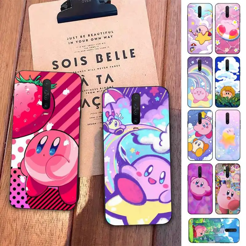 

BANDAI Cartoon Kirby Phone Case for Redmi 5 6 7 8 9 A 5plus K20 4X S2 GO 6 K30 pro