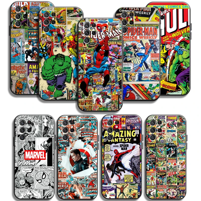 

Avengers Marvel Phone Cases For Samsung Galaxy A21S A31 A72 A52 A71 A51 5G A42 5G A20 A21 A22 4G A22 5G A20 A32 5G A11 Carcasa