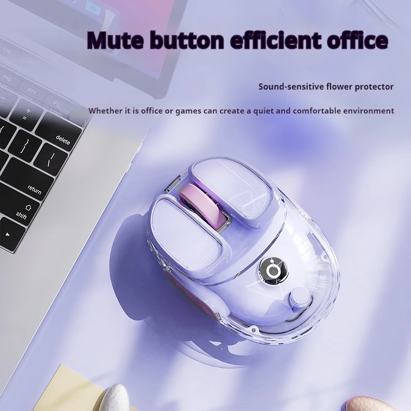 Мышь Eweadn Q9 Bluetooth беспроводная двухрежимная бесшумная перезаряжаемая длительный