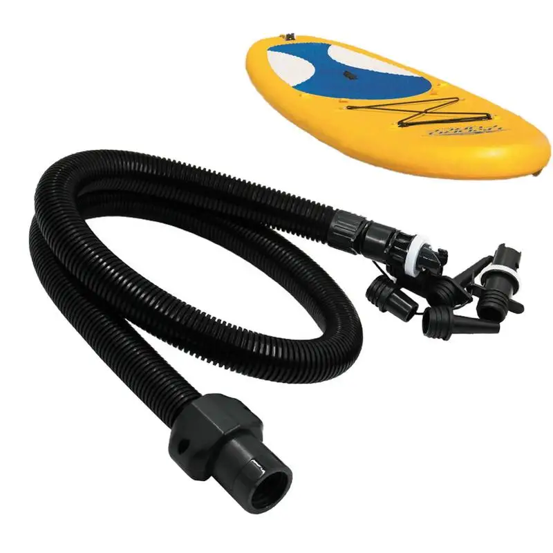 

Inflatable Pump Extension Tube Extension Air Hose Kit PVC Portable Inflation Tube With 6 Nozzles For Float Inflatable Tent Water