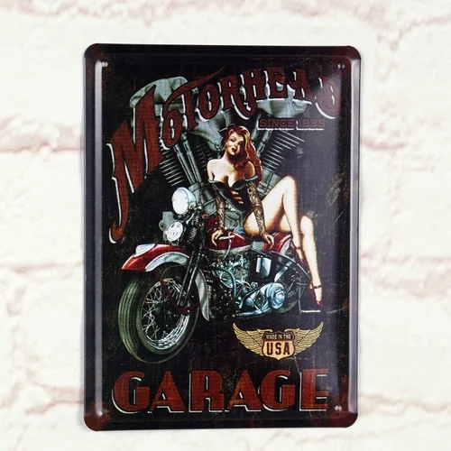 

6*8 inch Metal Tin Sign Home Pub Club Gallery Poster Tps Vintage Plaque Wall Decor Plate