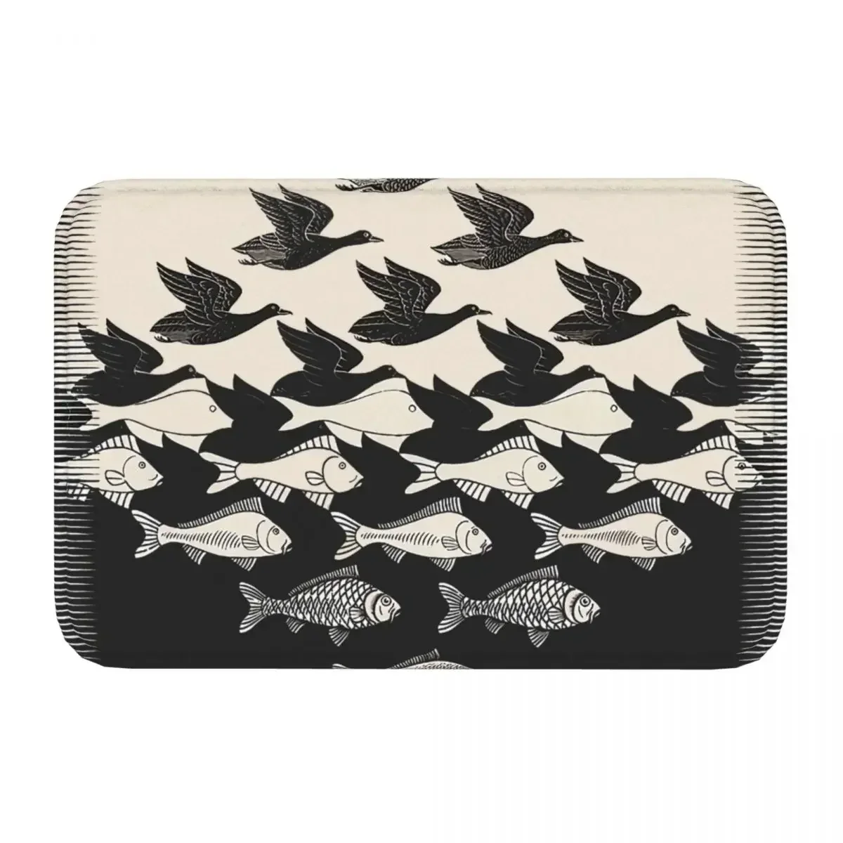 Коврик для ванной с изображением неба и воды мауриса