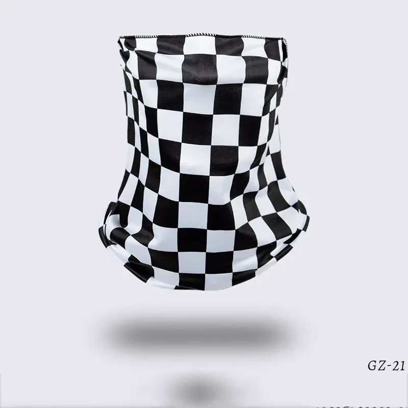 Маска-бандана из ледяного шелка с ушными петлями для мужчин и женщин