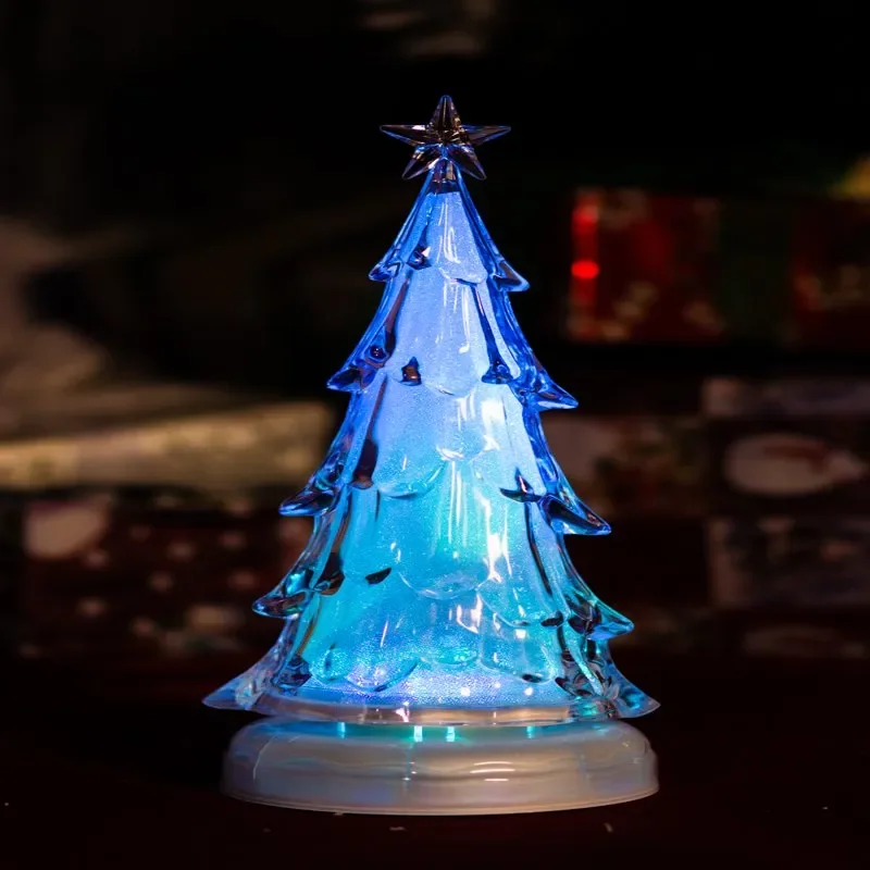 

Magical LED Water-Filled Rotating Music Light Show 14.5 Inch Sparkle Tree.