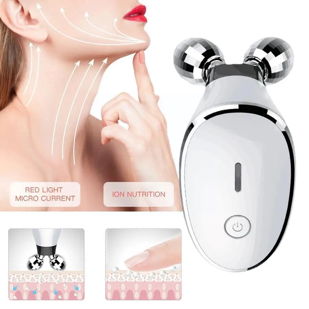 

Microcurrent Facial Massager Skin Tightening Care For Women And Men Face Wrinkle Removal Anti Aging Skin Rejuvenation Face Y3O5