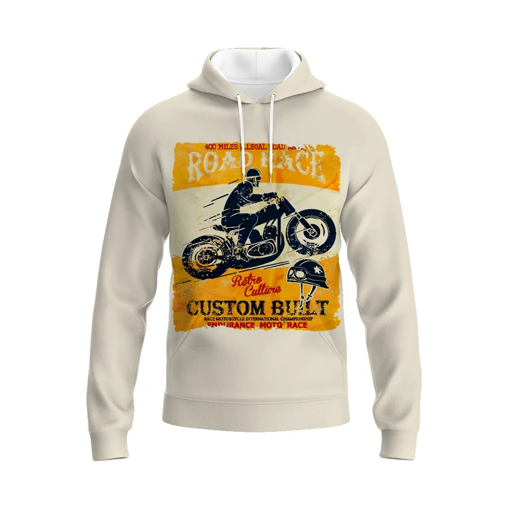 

American retro alphabet sweater men's autumn hooded tide brand ins casual clothes couple hoodie top coat