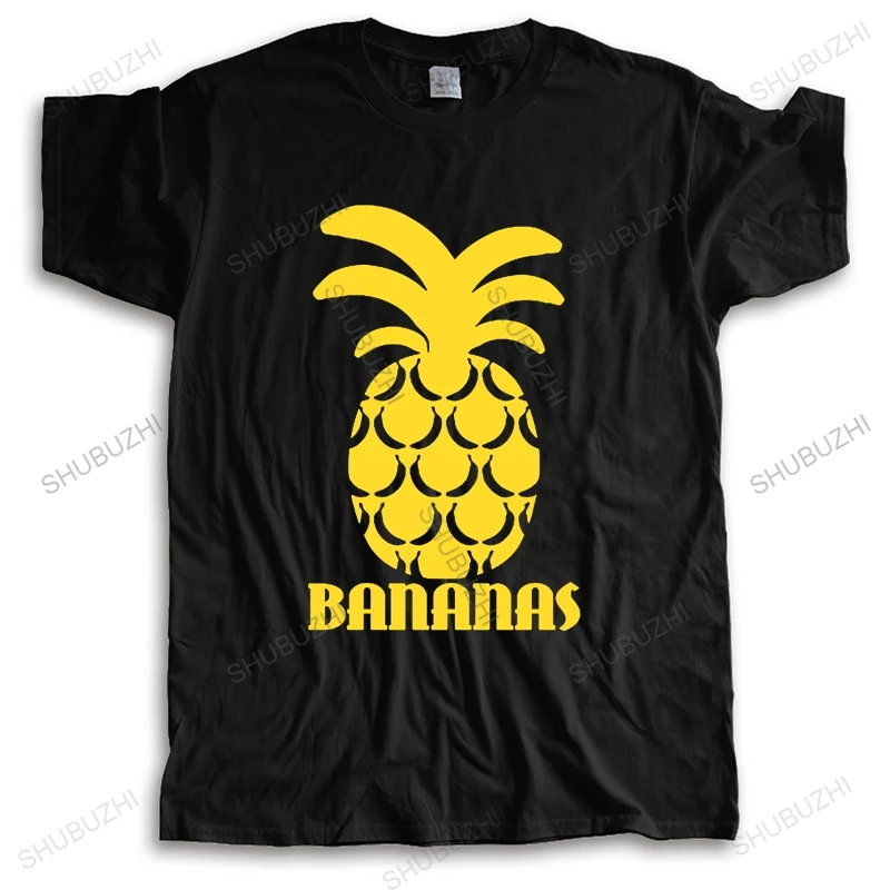 Летняя мужская футболка Pop Bai Manica Corta Girocollo In Cotone Giallo Ananas Frutta Men Male Boy Magliette XXXL Gruppo Vestito
