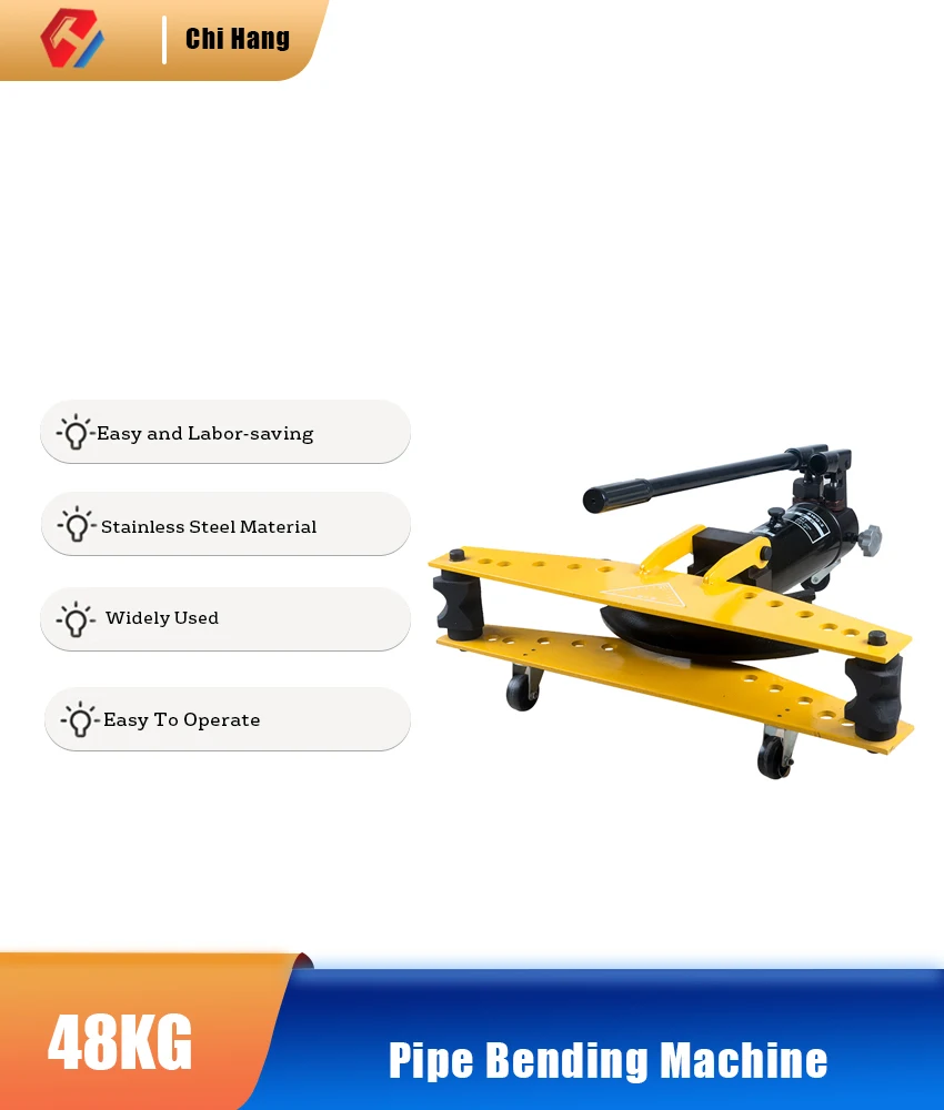

SWG-2 Inch Portable Multifunctional Manual Hydraulic Pipe Bender Metal Pipe Water Pipe Conduit Pipe Bender Pipe Bending Tool