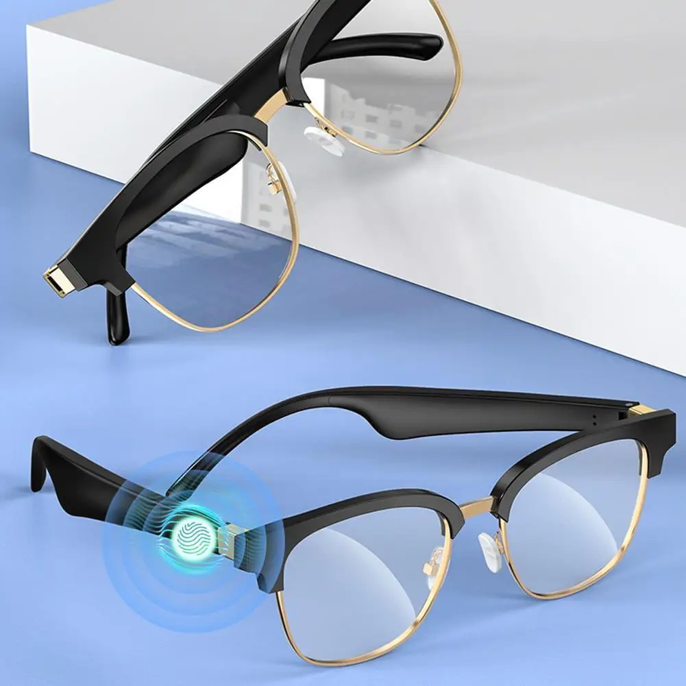 

Smart Glasses Wireless Bluetooth 5.2 Wireless Headphones Sport Outdoor Hands-Free Earphones Sunglasses Call Bluetooth Heads S6Z1