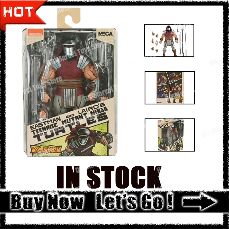 В наличии Neca Turtles Tmnt Foot Enforcer Eastman And Laird's Casey Jones Turtle SHF Аниме Фигурка Фигурки