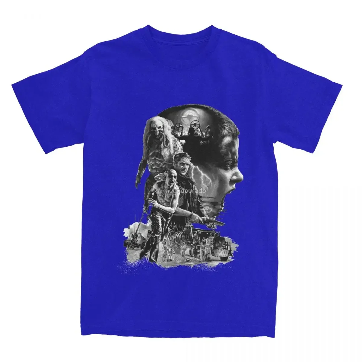 Футболка женская с коротким рукавом и круглым вырезом из хлопка