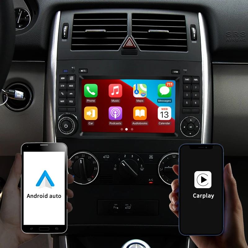 Заводская цена 2Din Android Bluetooth динамик GPS навигация Carplay автомобильный видеоплеер