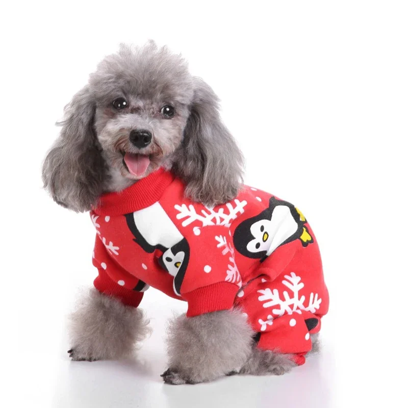 

Christmas Dog Clothes Santa Costume for Pug Chihuahua Yorkshire Pet Cat Clothing Jacket Coat Pets Costume 2024 New Year