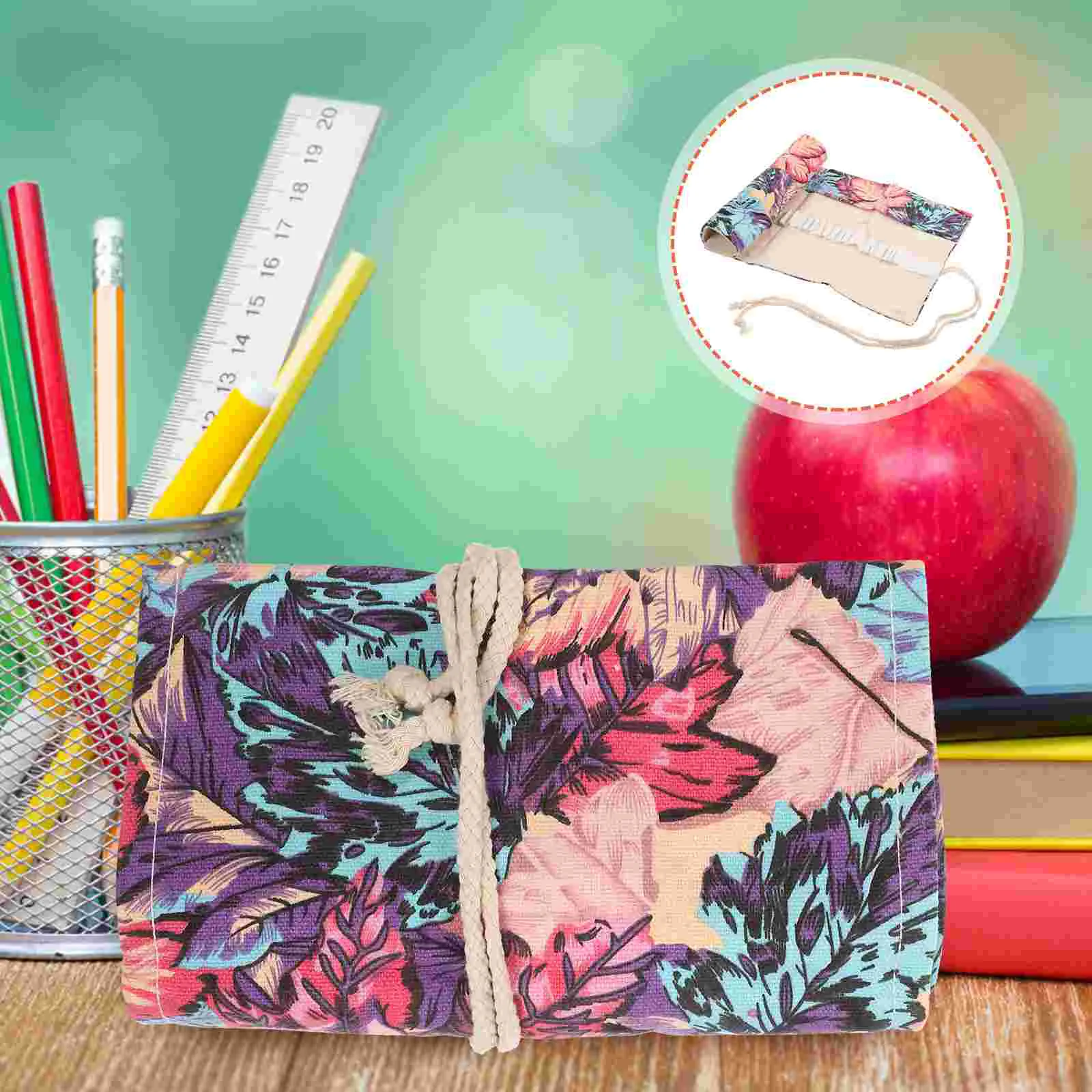 

Rollorganizer Wrap Case Pencanvas Colored Pouch Sketchpens Color Portable