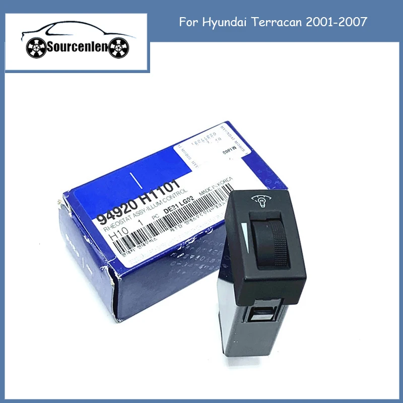 

Brand New Genuine Illumination Button Switch Brightness Adjustment Button 94920H1101 For Hyundai Terracan 2001-2007