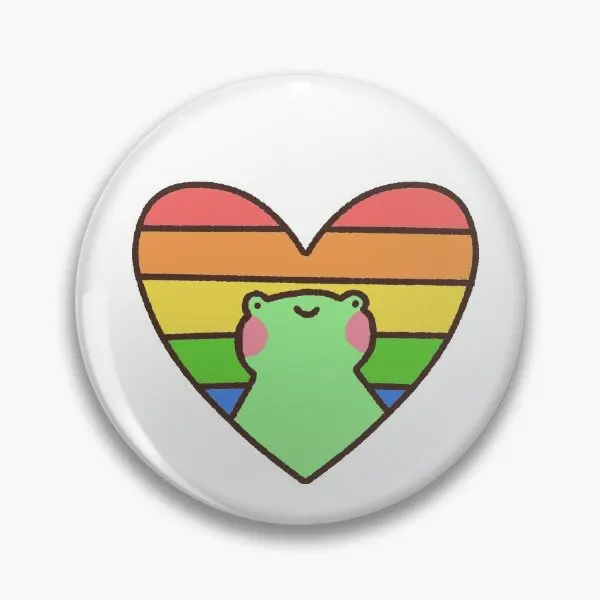 

Pride Froggie Soft Button Pin Funny Cute Jewelry Badge Hat Lapel Pin Brooch Cartoon Collar Metal Fashion Gift Decor Creative