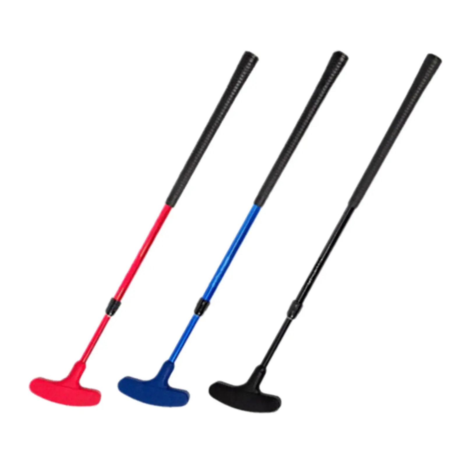 

Adjustable Double-sided Golf Putter Portable Foldable Aluminum Tube Telescopic Rod Golf Practice Supplies Shaft 3 Color
