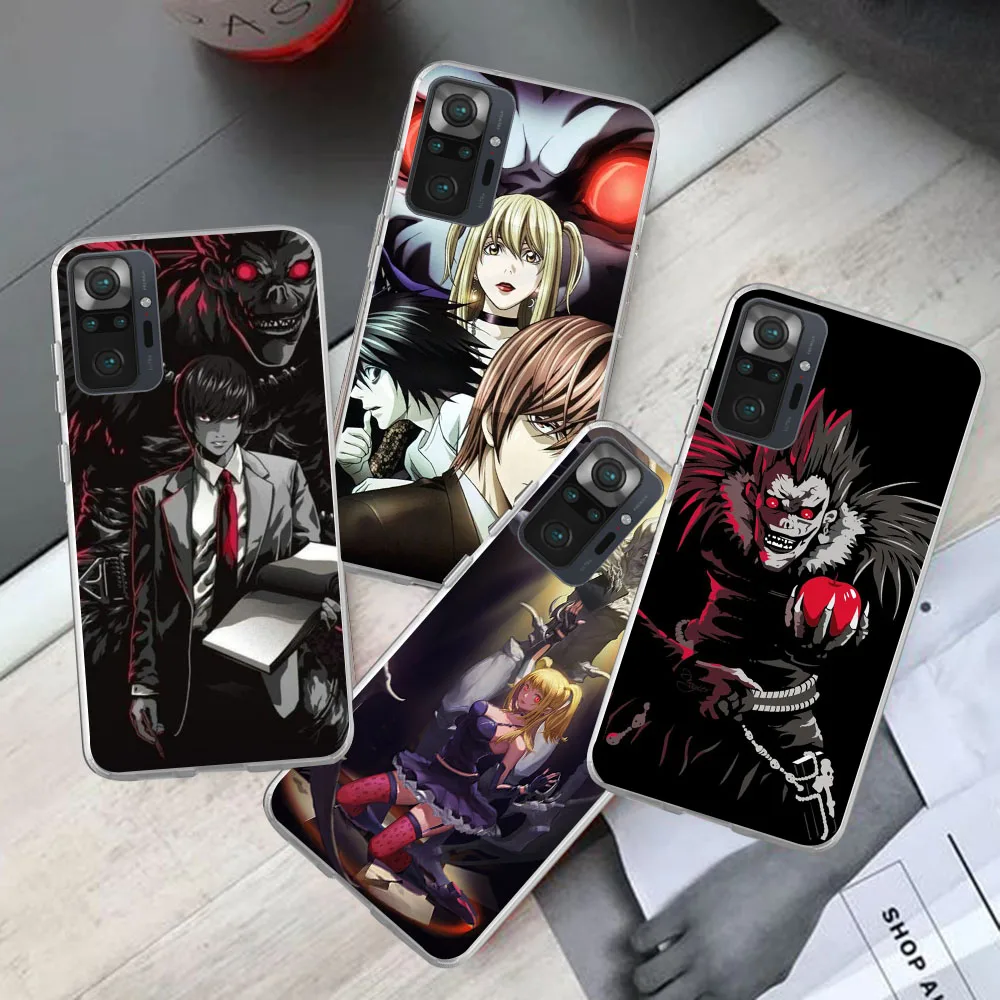 HZ-19 Death note Soft чехол для Moto G52 G42 G32 G23 G22 G14 G84 E32 G62 G04 G24 G72 G71 G73 G34 G20