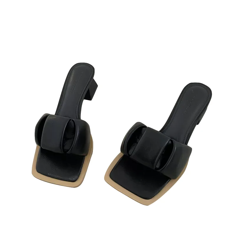 

Босоножки женские на низком каблуке, сандалии из экокожи, Повседневная летняя обувь, цвет зеленый, желтые