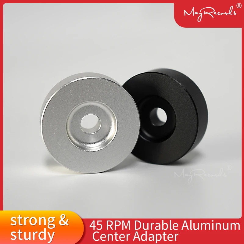Новинка 7-дюймовый адаптер для проигрывателя звуковых записей EP 45 об/мин