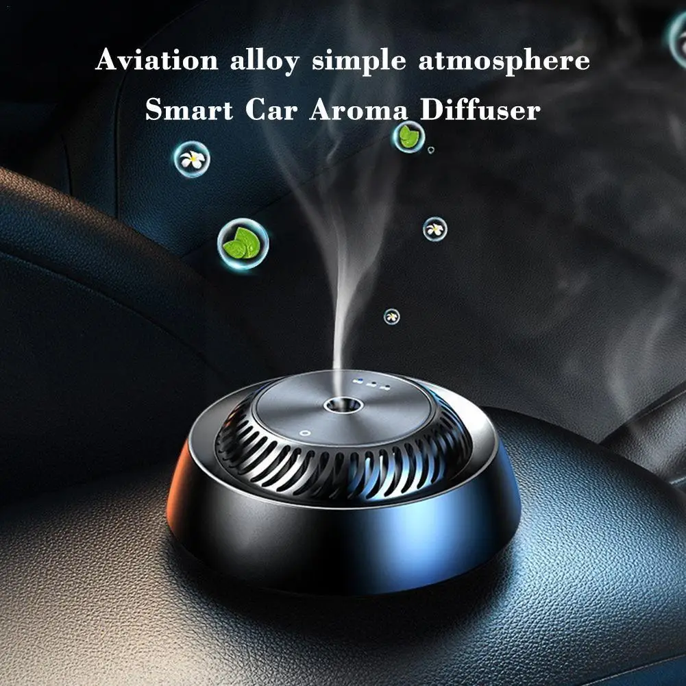 

1pcs Intelligent Air Freshener Car Aromatherapy Car Essential Oil Diffuser For Indoor Car Interior Accessories Airfreshener L2K7