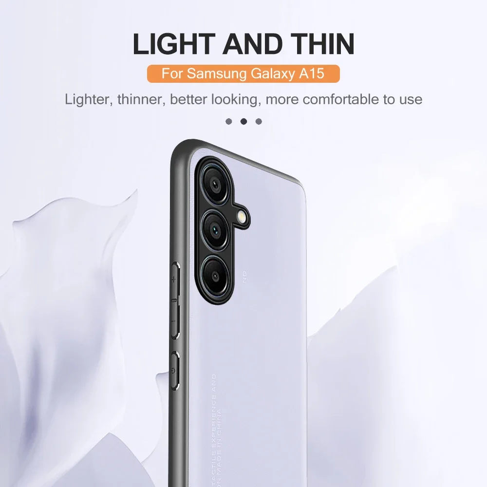 Кожаный чехол для телефона с простым кожей Samsung Galaxy M35 5G мягкая рамка из ТПУ