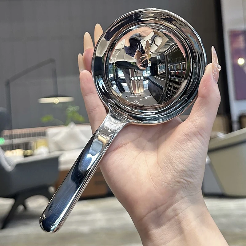 Кухонная столовая посуда из нержавеющей стали 304 с короткой ручкой большая