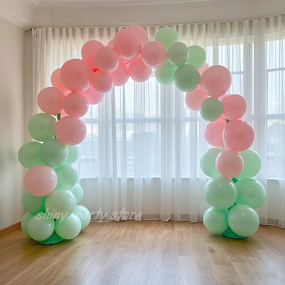 50 шт. 5/10/12 дюймов зеленые шары круглые розовые синие желтые красные фиолетовые