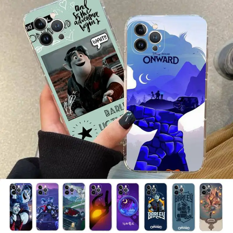 

Disney Onward Phone Case For iPhone 8 7 6 6S Plus X SE 2020 XR XS 14 11 12 13 Mini Pro Max Mobile Case