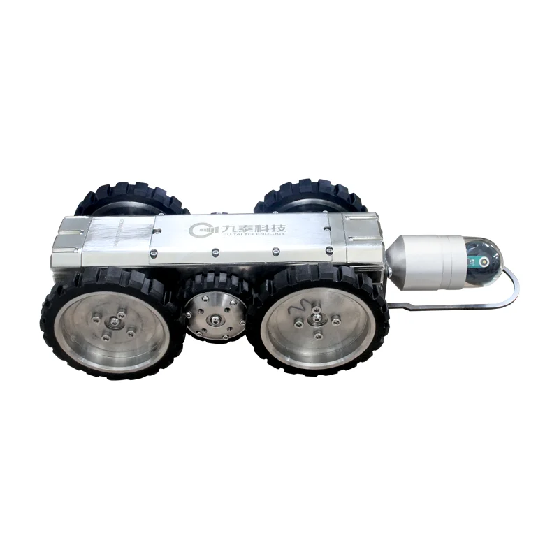 

Jiutai Crawler Industrial Pipeline Inspection Robot Camera Wheeled Sewer Drain Pipe Crawler Robot Camera
