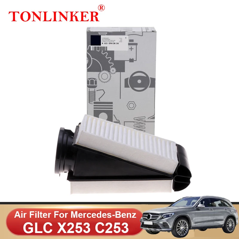 Воздушный фильтр TONLINKER A6510940404 для Mercedes Benz GLC X253 C253 2015-2019 220d 250d 4matic дизельная модель