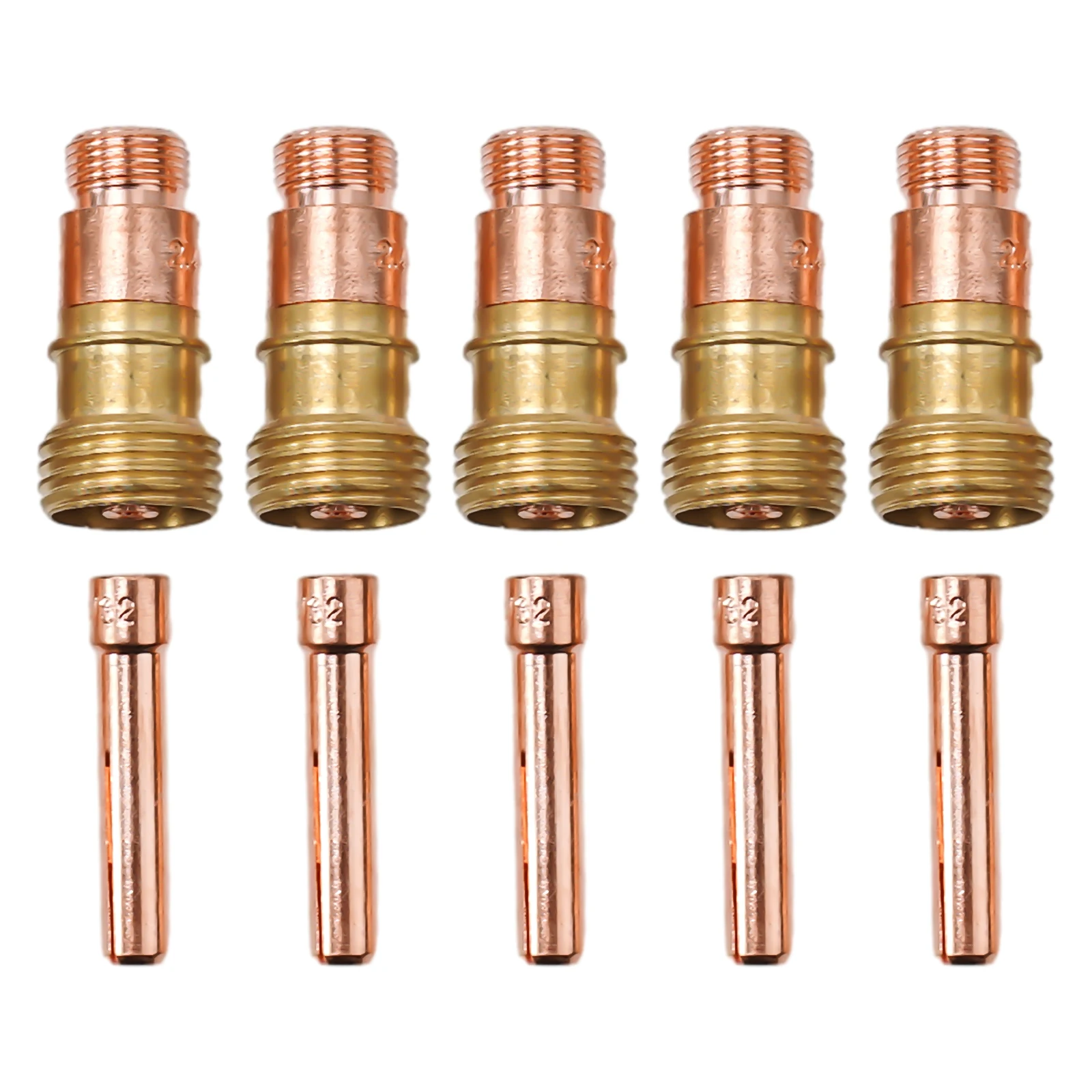 Комплект цанг сварочные аксессуары TIG 17GL332 10N24S 3/32 и DB SR WP 17 18 26 металлообработка