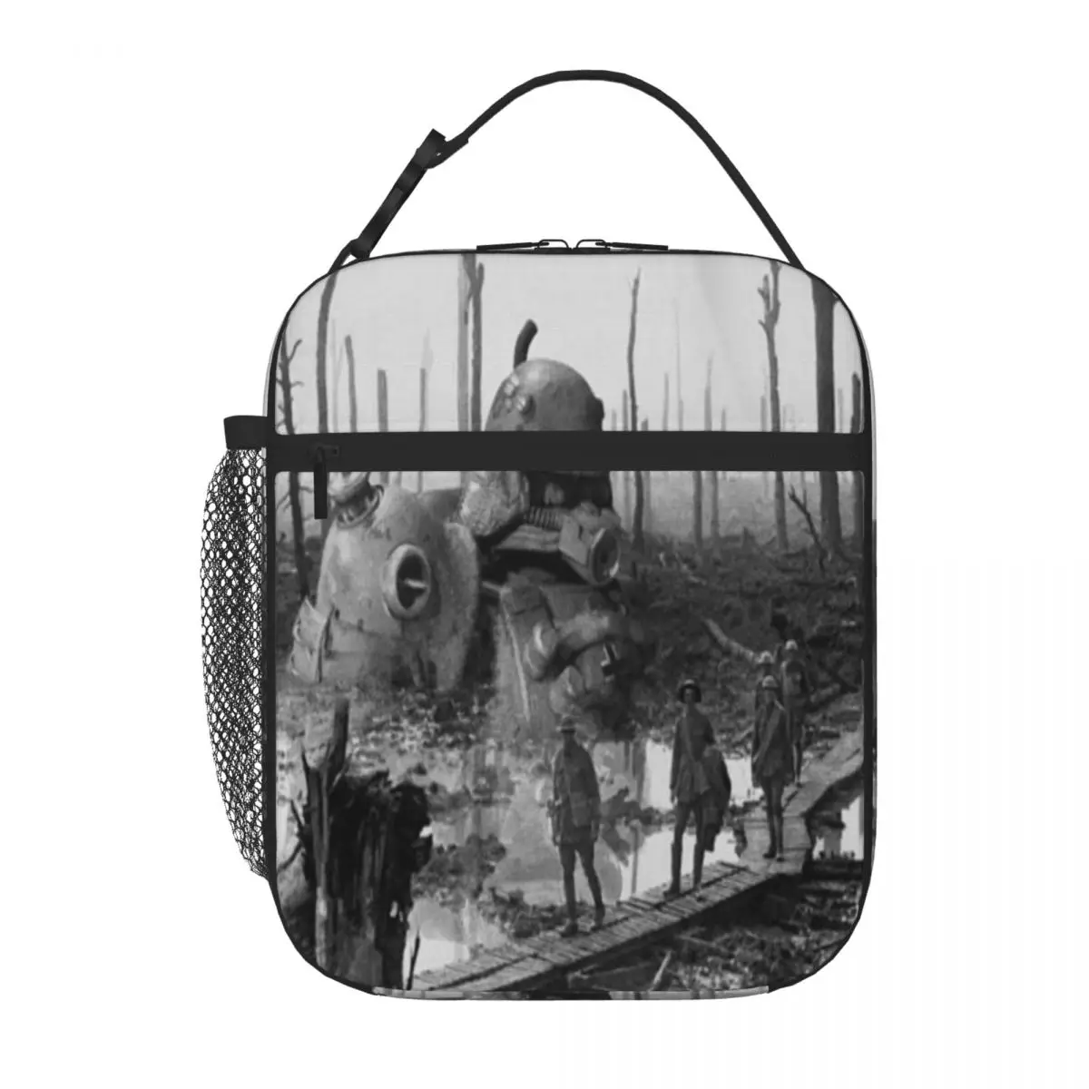 

Battle Of Passchendaele Andrea Gatti Lunch Tote Lunchbag Insulation Bags Small Thermal Bag