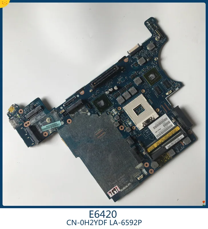 Материнская плата PAL51 LA-6592P для DELL E6420 0H2YDF CN-0H2YDF Главная плата ноутбука с графикой GeForce NVS4200M