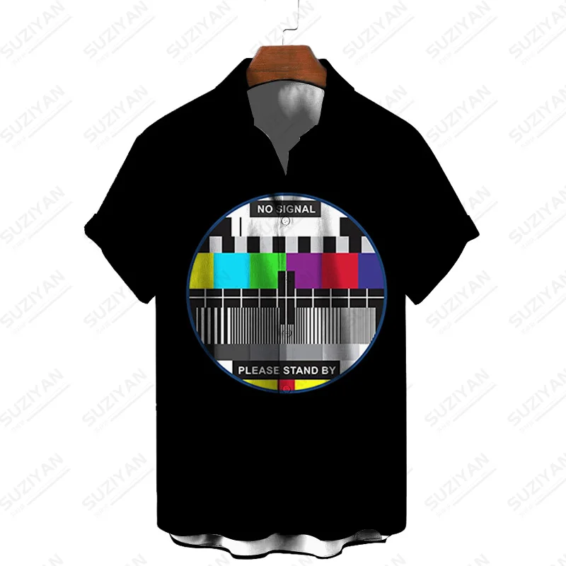 

Oversized Clothing Stripped Gentlemanlike Hot Selling Floral Rockabilly Halloween Shirt New Arrivals New Printing