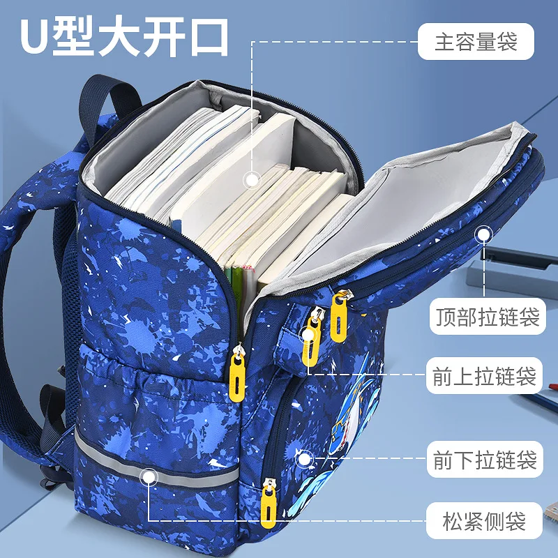 waterproof Children School Bags For Girls boys cartoon School Backpacks Kids Orthopedic schoolbag book bag Mochilas Escolar