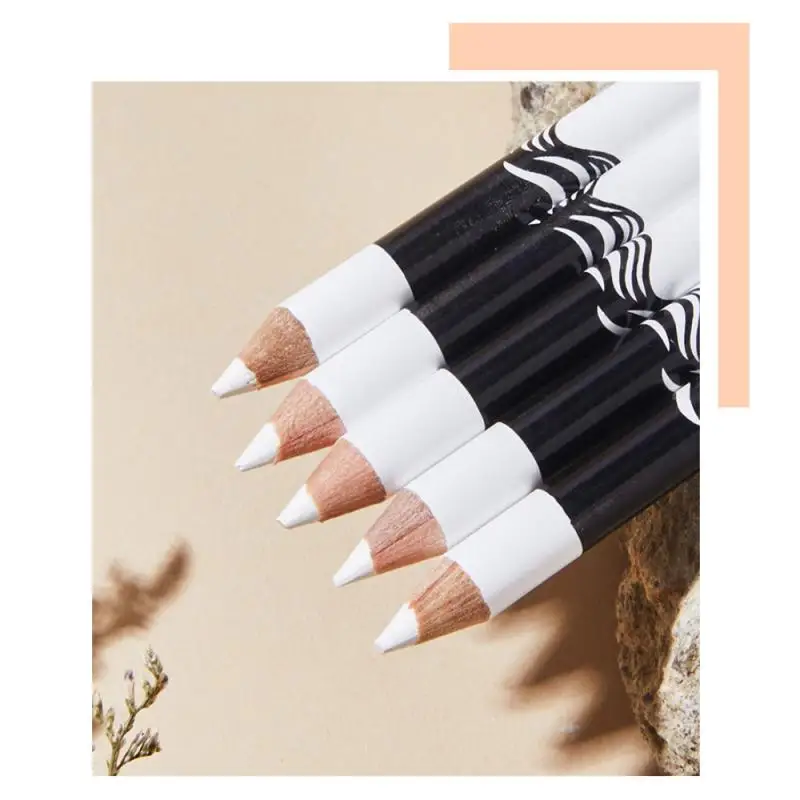 

Деревянная Подводка Для Глаз карандаш водостойкие быстросохнущие тени Для век Карандаш стойкая белая шелковая Ручка Макияж Подводка Для Г...