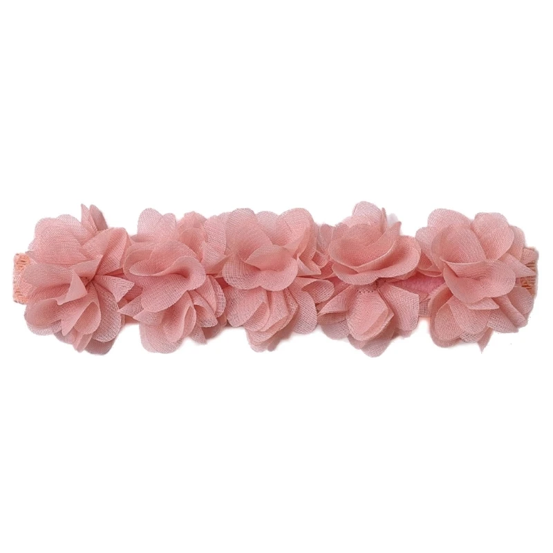 

Sweet Chiffon Hair Bands Handmade Headwear DIY Hair Accessories for Children