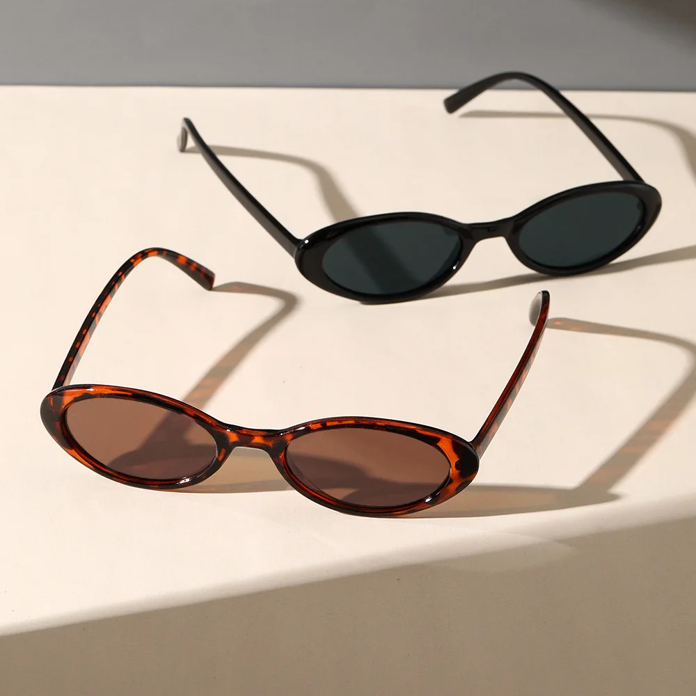 Очки солнцезащитные женские Овальные винтажные Роскошные брендовые