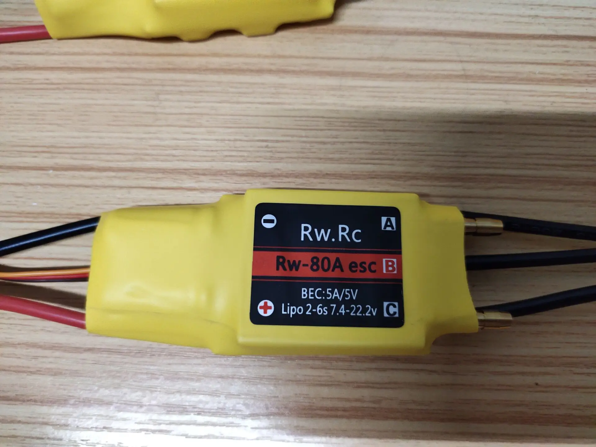 

80A CES bidireccional Uds 2-6S 5V/5A UBEC Controlador de velocidad sin escobillas ESC para RC barco UBEC 200A/S