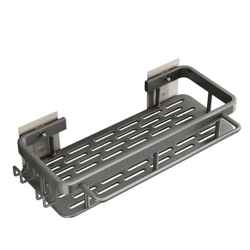 Полки для ванной комнаты из алюминиевого сплава настенный органайзер кухни и