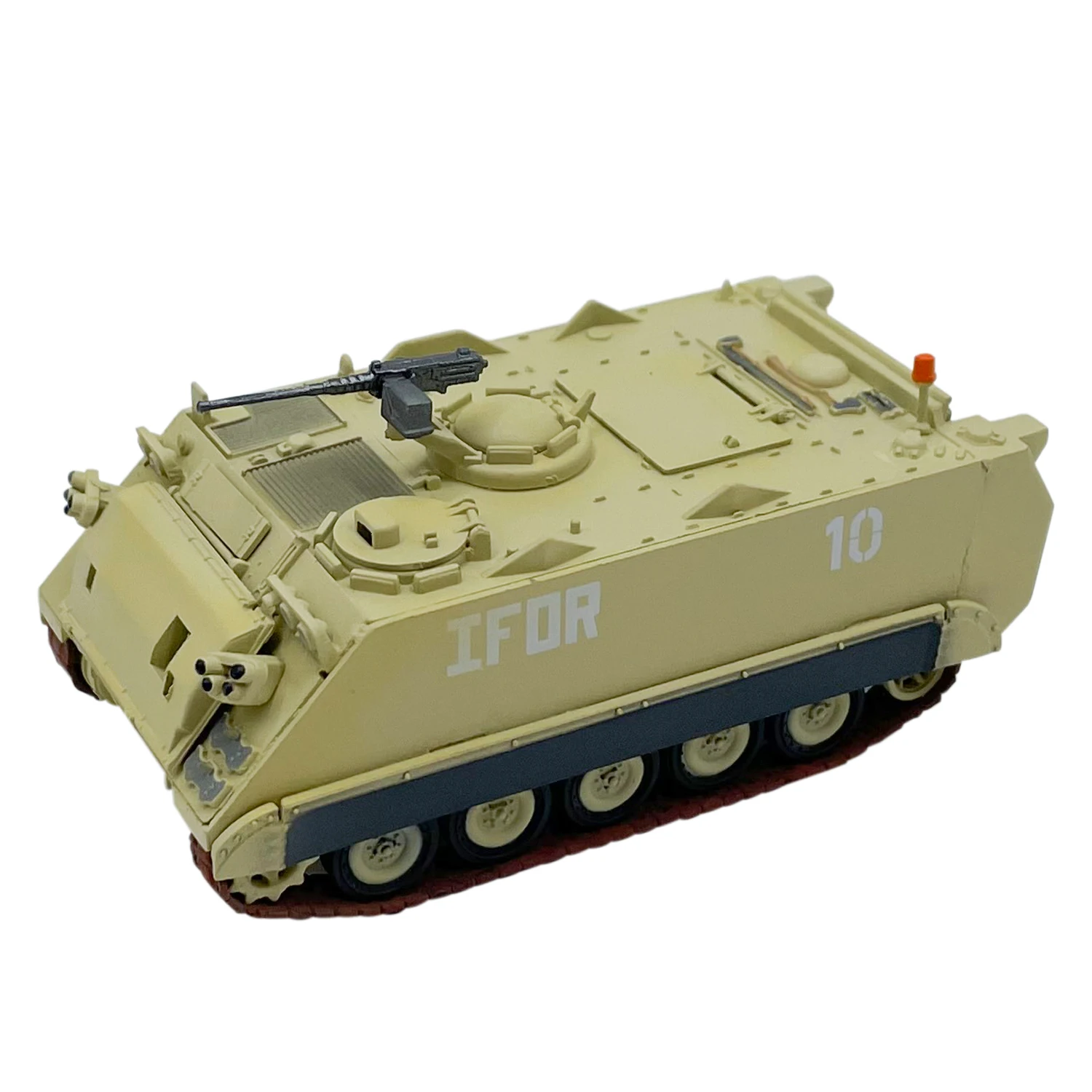 

1:72 Scale American M113A2 Militarized Combat Tracked Armored Vehicle Tank Model Trumpet Player Finished 35009 Collectible Gift