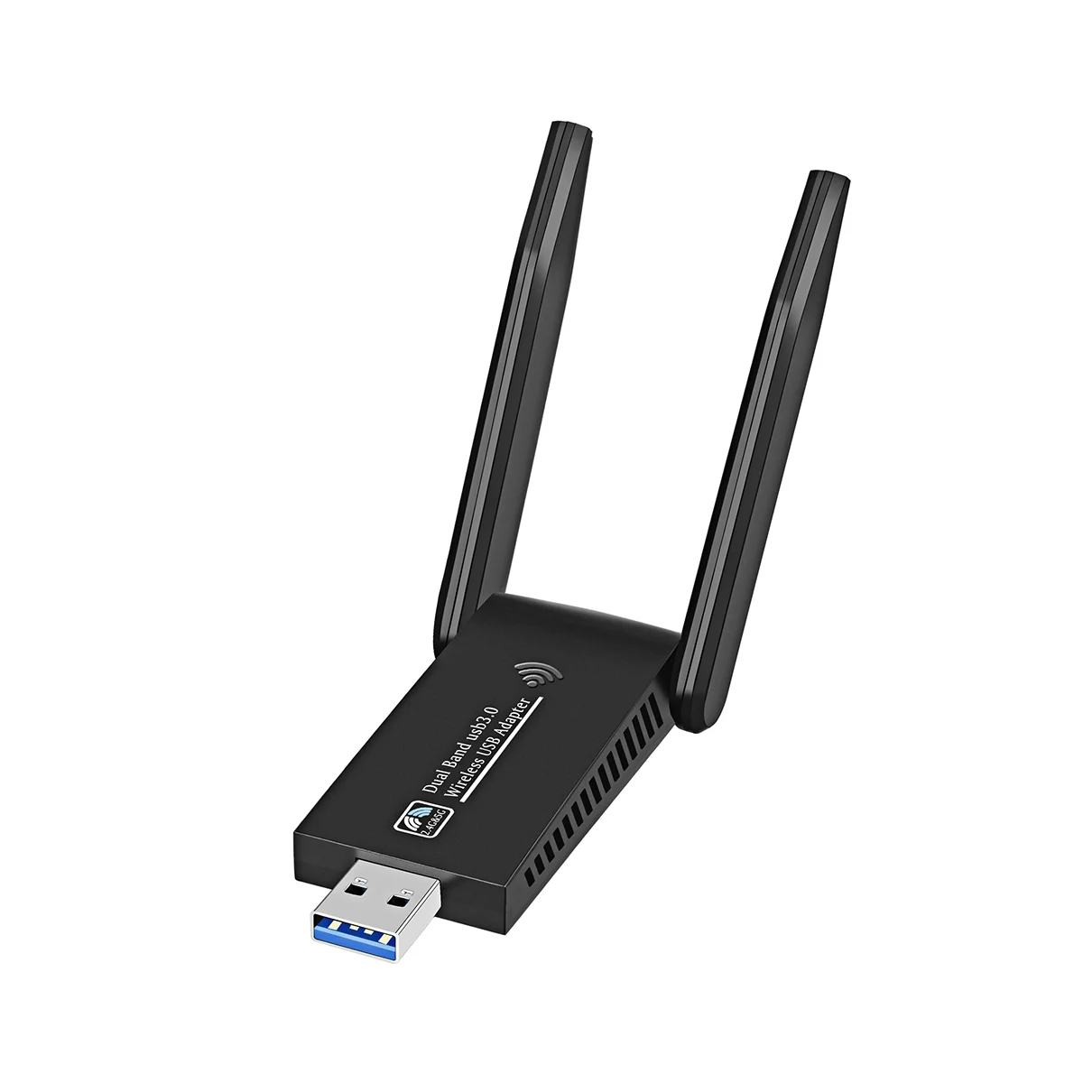 

WiFi Wireless Network Card USB 3.0 1300M Adapter AC1300 with Antenna for Laptop PC Mini Dongle