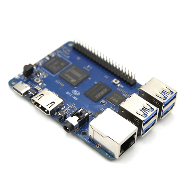 

Banana Pi M5 4GB RAM and 16GB eMMC with Amlogic S905x3 Quad-core Cortex-A55 Single Board Computer Open Source Hardware BPI M5