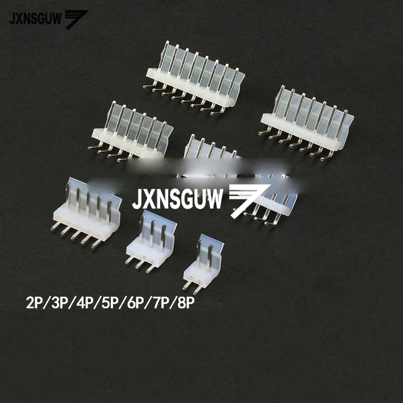 

20PCS CH3.96 curved needle socket pitch 3.96 connector 2P/3P/4P/5P/6P/7P/8P