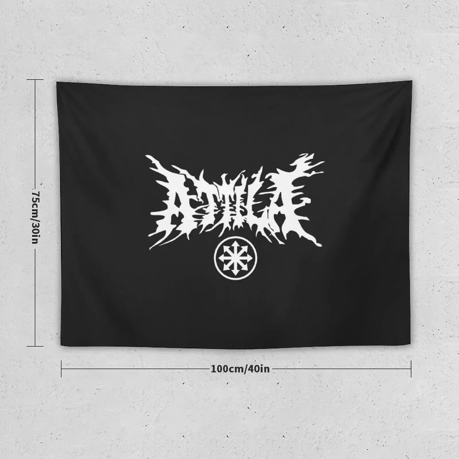 Новое искусство дизайна attila - гобелен с логотипом декор для ванной комнаты