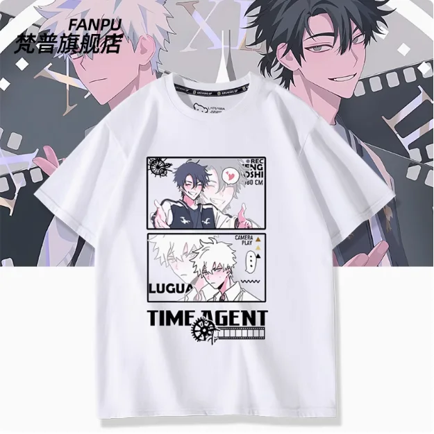 Аниме Link Click Cheng Xiaoshi Lu Guang футболка с коротким рукавом летний карнавальный костюм