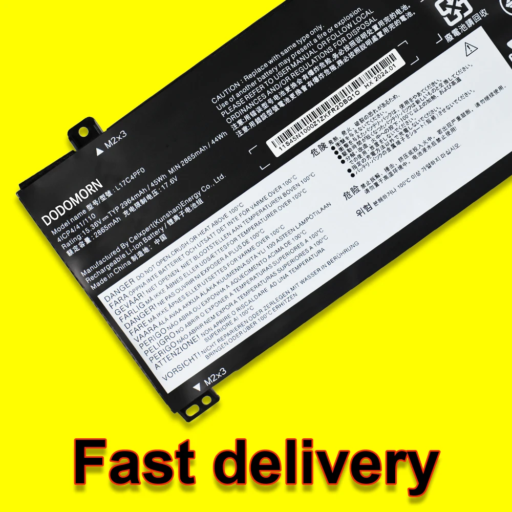 L17C4PF0 для Lenovo Xiaoxin Air 13IWL 13IML Deapad S530-13IWL аккумулятор ноутбука L17M4PF0 5B10R38649 5B10W67314 15 36 В 45