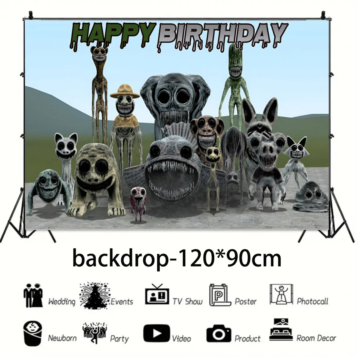 Umi Zoonomaly принадлежности для дня рождения декоративные мотузные животные